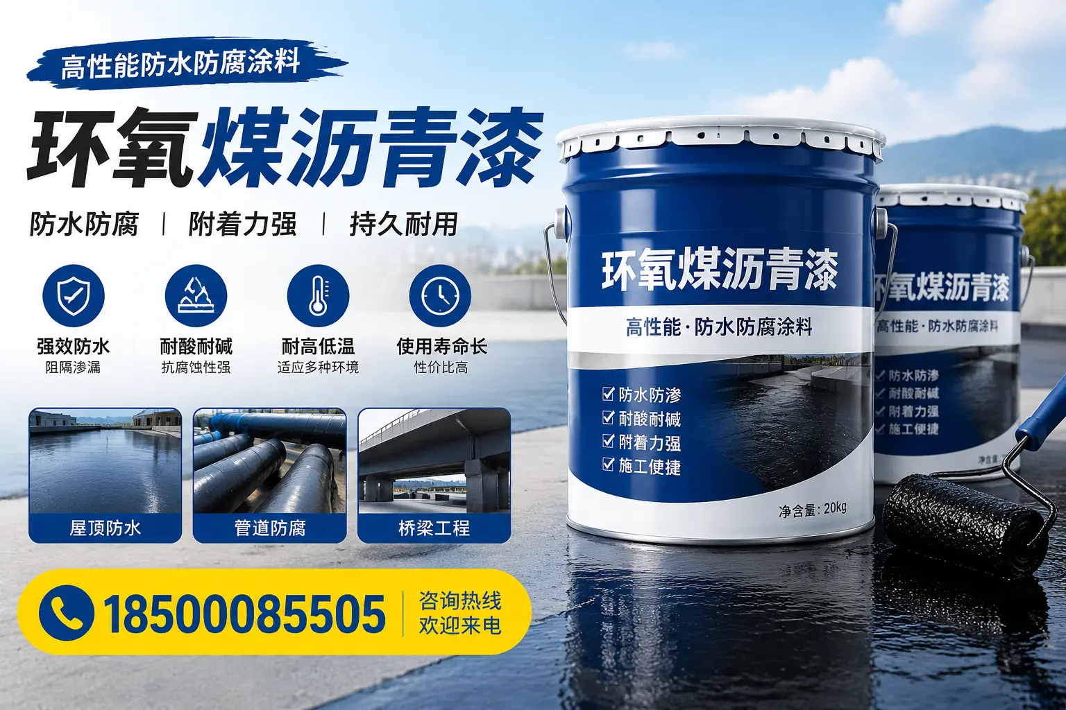 环氧煤沥青漆的市场前景如何？宝鸡用户需关注